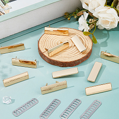 16Pcs Iron Bag Label Decorative Buckles&nbsp;IFIN-FH0011-96B-KCG
