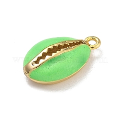 Rack Plating Brass Enamel Pendants&nbsp;KK-G515-19G-05