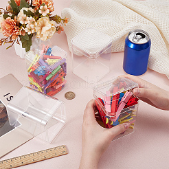 Transparent Plastic Display Case for Minifigures&nbsp;ODIS-WH0043-152A