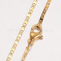 304 Stainless Steel Necklace&nbsp;X-MAK-K062-11B-G