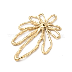 Hollow 304 Stainless Steel Pendants&nbsp;STAS-A126-02G