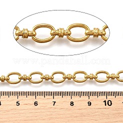 Ion Plating(IP) 304 Stainless Steel Oval Link Chains&nbsp;CHS-S012-08G