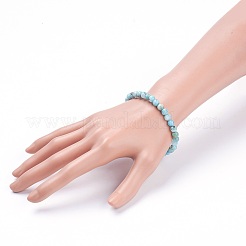 Natural Hemimorphite Stretch Bracelets&nbsp;BJEW-JB03738-02