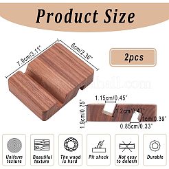 Walnut Wood Mobile Phone Holders&nbsp;LS-AJEW-WH0248-154