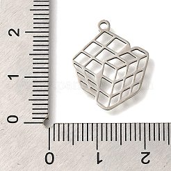 201 Stainless Steel Pendants&nbsp;STAS-R136-02P