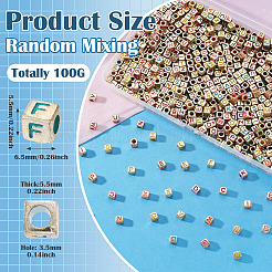 100G Opaque Acrylic Beads&nbsp;OACR-TA0004-57