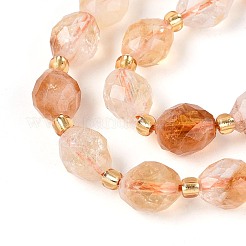 Heated Natural Citrine Beads Strands&nbsp;G-N342-44-01