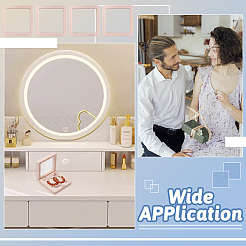 Square Transparent PE Thin Film Suspension Jewelry Floating Frame Displays&nbsp;ODIS-TAC0002-02C