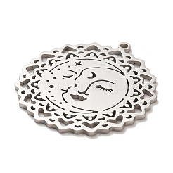 Non-Tarnish 304 Stainless Steel Pendants&nbsp;STAS-B054-09P