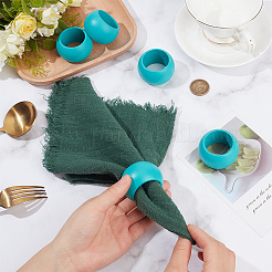 10Pcs Wood Napkin Rings&nbsp;DJEW-PH0001-89B