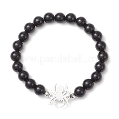 2Pcs Halloween 201 Stainless Steel Link Bracelets&nbsp;BJEW-TA00666
