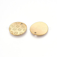 304 Stainless Steel Pendants&nbsp;STAS-N109-01G