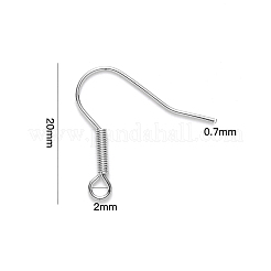 Tarnish Resistant 304 Stainless Steel Earring Hooks&nbsp;STAS-S111-008
