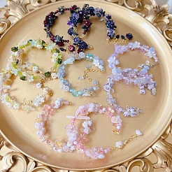 Luminous Flower Resin Cabochons&nbsp;CRES-T025-10A