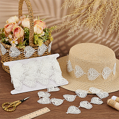 7.5 Yards Polyester Lace Trim&nbsp;DIY-FG0006-84B