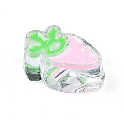 Transparent Acrylic Enamel Beads&nbsp;LS-OACR-N130-025-02