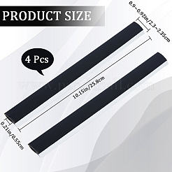 2Pcs Adhesive Plastic Dustpan Edges&nbsp;FIND-WH0421-62B