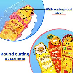20 Sheets Laser Cute Paper Bookmark&nbsp;AJEW-Q148-04