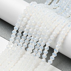 Imitation Jade Glass Beads Strands&nbsp;GLAA-F029-J4mm-05