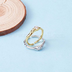 925 Sterling Silver Open Cuff Ring&nbsp;JR890B