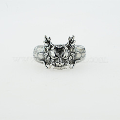 Retro 304 Stainless Steel Dragon Finger Rings&nbsp;WG26D82-01