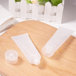 Matte Plastic Refillable Cosmetic Bottles&nbsp;X1-MRMJ-WH0024-01C
