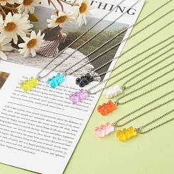 304 Stainless Steel Ball Chain Necklaces&nbsp;NJEW-JN03564