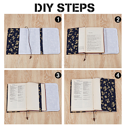 Flower Pattern Cloth Book Covers&nbsp;AJEW-WH0460-151