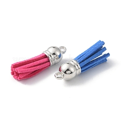 10Pcs 10 Styles Faux Suede Tassel Pendant Decorations&nbsp;FIND-YW0001-97