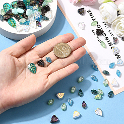 116Pcs 7 Style Electroplate Glass Beads&nbsp;EGLA-SP0001-28