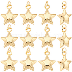 12Pcs Brass Pendants&nbsp;KK-BBC0026-19