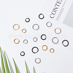 18PCS 3 Size 3 Colors Brass Huggie Hoop Earrings for Women&nbsp;EJEW-AN0003-25