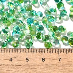 Transparent Baking Paint Glass Seed Beads&nbsp;SEED-P006-02B-16