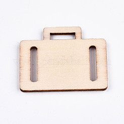 Undyed Natural Wooden Pendants&nbsp;WOOD-S058-021