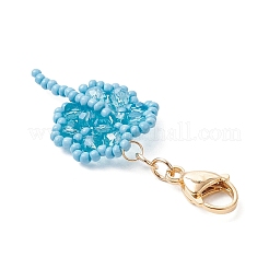 Handmade Seed Beaded Pendants Decorations&nbsp;HJEW-MZ00297-04