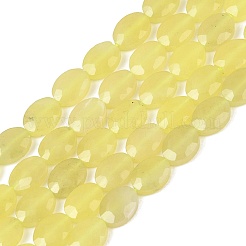 Natural Lemon Jade Beads Strands&nbsp;G-H349-A01-11