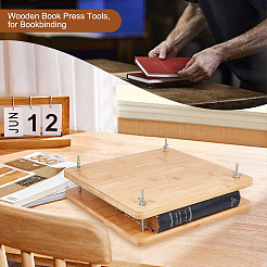 Wooden Book Binding Spacer Tools&nbsp;AJEW-WH0270-240