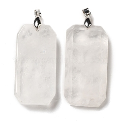 Natural Quartz Crystal Pendants&nbsp;G-H286-05P-01