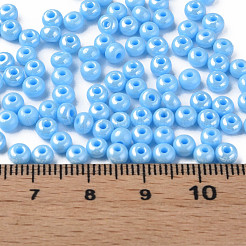 6/0 Czech Opaque Glass Seed Beads&nbsp;SEED-N004-003D-20