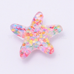 Transparent Flatback Resin Cabochons Accessories&nbsp;RESI-WH0009-77