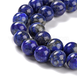 Natural Lapis Lazuli Bead Strands&nbsp;G-G953-03-8mm