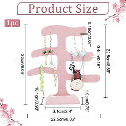 Velvet Earring Display Stands&nbsp;EDIS-WH0016-014