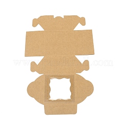 Square Kraft Paper Candy Boxes&nbsp;CON-WH0081-25