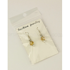 Trendy Glass Ball Dangle Earrings&nbsp;EJEW-JE00398