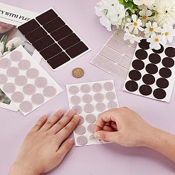 6 Sets 6 Styles Felt Furniture Pads&nbsp;AJEW-BC0007-89