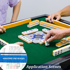 Plastic Mahjong Rules Reader&nbsp;AJEW-WH0796-53A