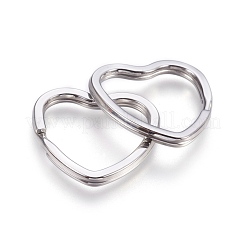 Tarnish Resistant 304 Stainless Steel Split Key Rings&nbsp;STAS-P212-03P
