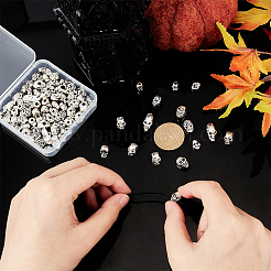 96Pcs 12 Style Tibetan Style Alloy Beads&nbsp;FIND-AR0004-02