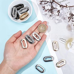 12Pcs 3 Colors Zinc Alloy Screw-in Grommet Eyelet Findings&nbsp;FIND-GF0003-24