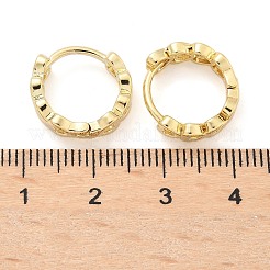 Hollow Heart Brass Hoop Earrings&nbsp;EJEW-Z102-17G